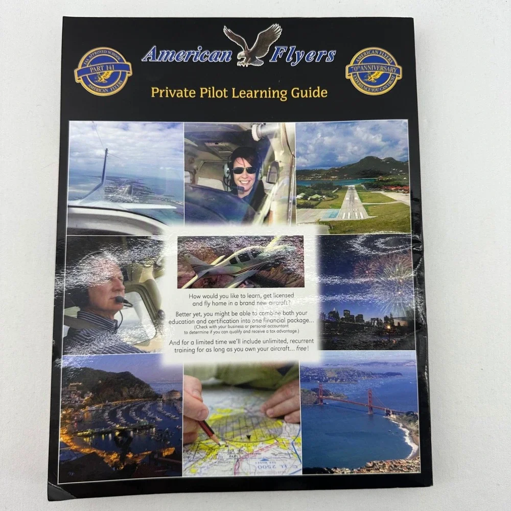 American Flyers Private Pilot Learning Guide & Textbook 2012 FAA Test‎ Prep